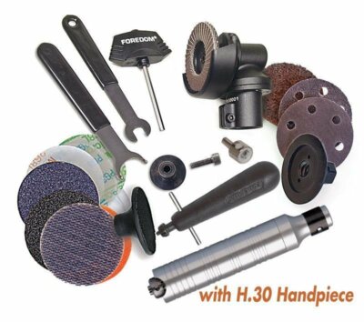 Foredom Angle Grinder AK69130 2" Grinder Kit With # 30 Handpiece w/ Accessories