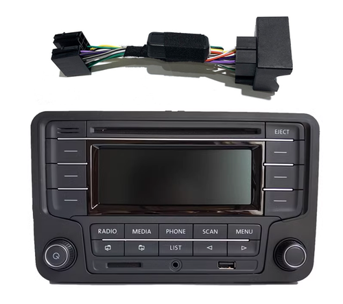 VW Autoradio RCN210 + Emulator Bluetooth CD SD USB AUX für Golf5 Passat B6 MK5 6
