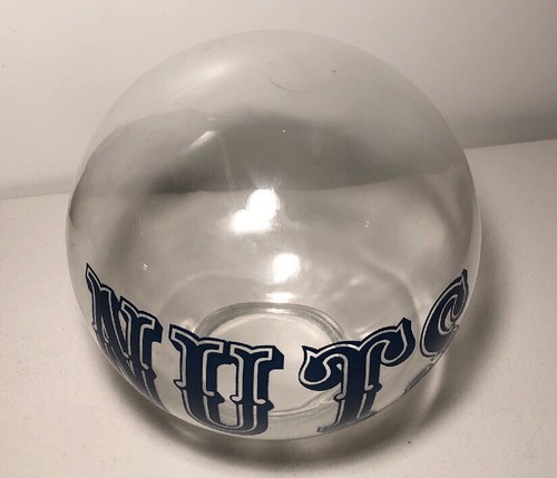 Vintage Nuts Candy Dispenser Glass Globe Only Replacement Machine Art Deco