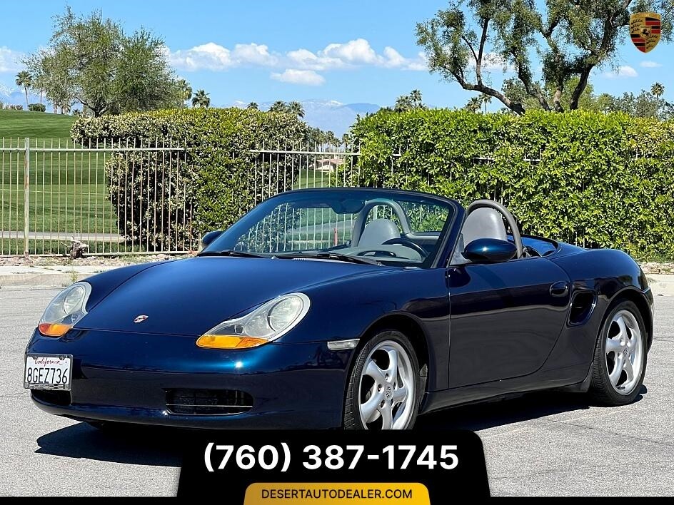 Owner 1999 Porsche Boxster LOW MILES  72000 Miles Blue Convertible 2.5L DOHC EFI water