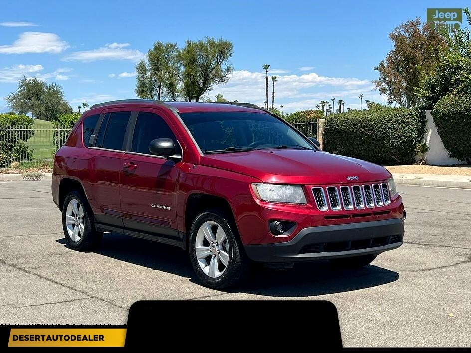 2014 Jeep Compass LOW MILES Sport 82000 Miles Red SUV 2.4L Automatic