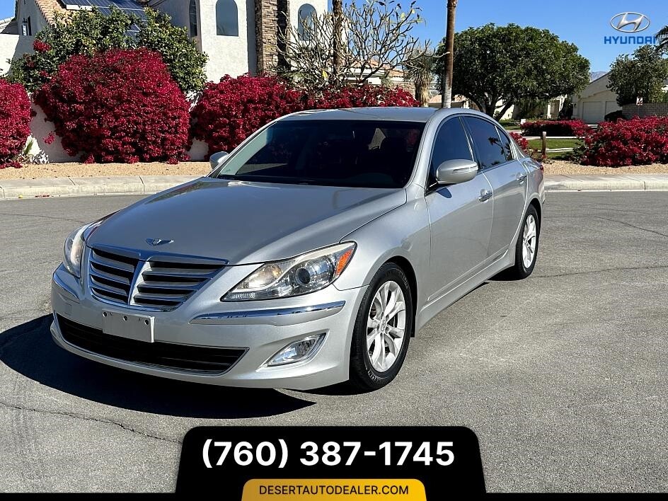 Owner 2012 Hyundai Genesis LOW MILES 3.8L 74294 Miles Silver Sedan 3.8L DOHC GDI 24-va