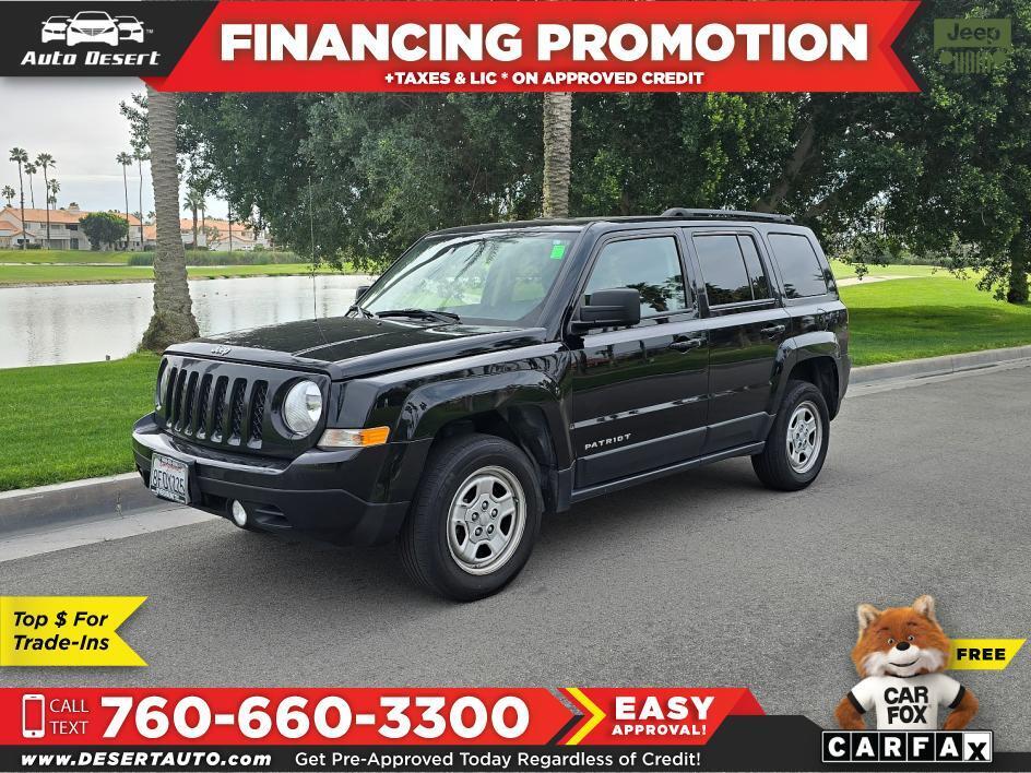 Jeep Patriot Black with 99,879 Miles, for sale!
