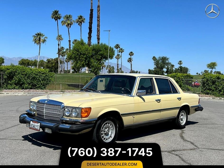 Owner 1979 Mercedes-Benz SEL 450  124000 Miles Tan Sedan V8 Automatic