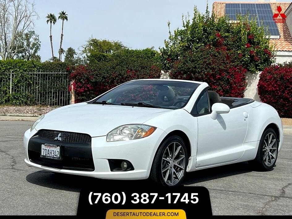 Owner 2012 Mitsubishi Eclipse Spyder 61,000 MILES GS Sport 61000 Miles White Convertib