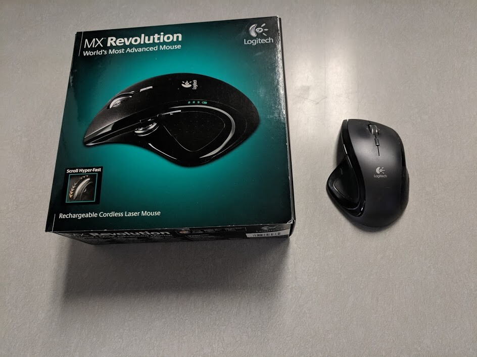 【新品未開封】 Logicool MX Revolution MX-R Amazon.com: Logitech MX Revolution Cordless Laser Mouse