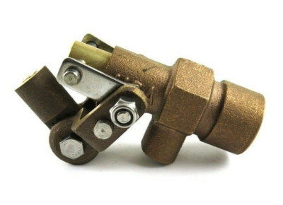 Brass Float Valve 3/4'' FNPT Pipe Mount 3/8''-16 Rod Mount