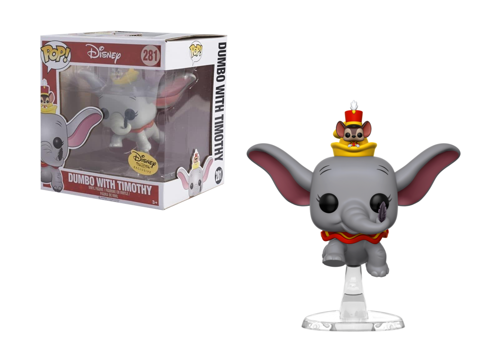 New Funko Pop! Disney #281 Dumbo w/ Timothy - Disney