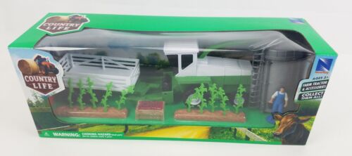 Country Life Childrens Farming Tractor Trailor & Silo, Plants ...