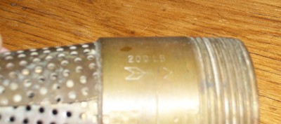 VTG HOMART BRASS FIRE NOZZLE WATER SPRAY HEAD 200LB 1.1/4-1.1/2