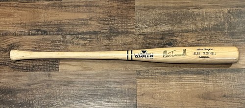 ニックウォーカー Love Bats Silver 41/50 1980s 90s Alan Trammell Worth Model WC127 Game Issued