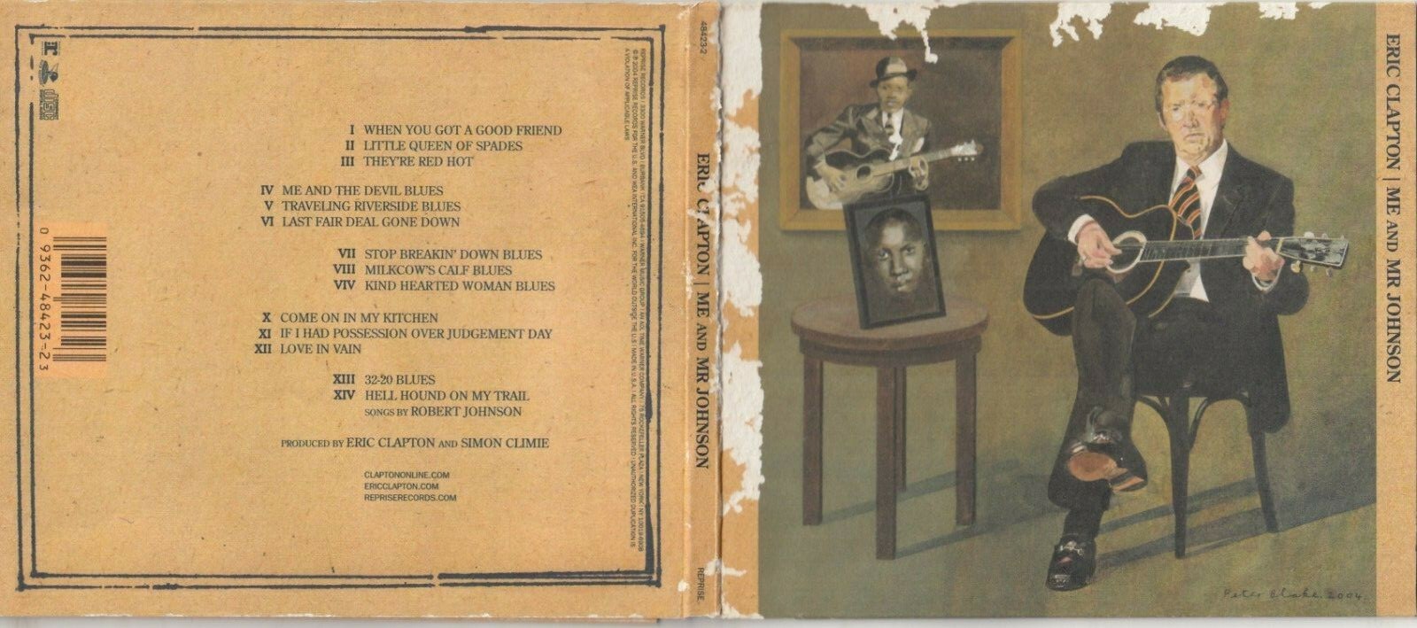 Eric Clapton - Me and Mr. Johnson (CD, 2004) 93624842323| eBay