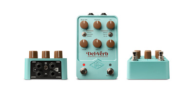 UAFX Del-Verb Ambience Companion Reverb & Delay Guitar Effect Pedal  WARRANTY