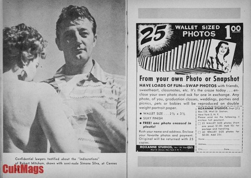 Inside 1957 Dec Vol 2 No 12 Ava Gardner Frank Sinatra Mae West digest cheesecake