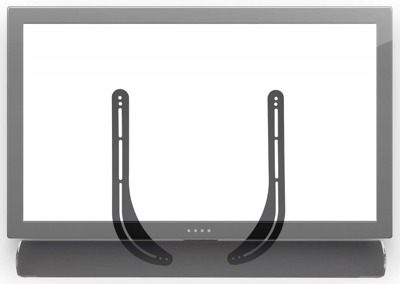 Fits 32-70 Inch Tv Sound Bar Bracket Mount For Samsung Sony Vizio Arm Adjustable