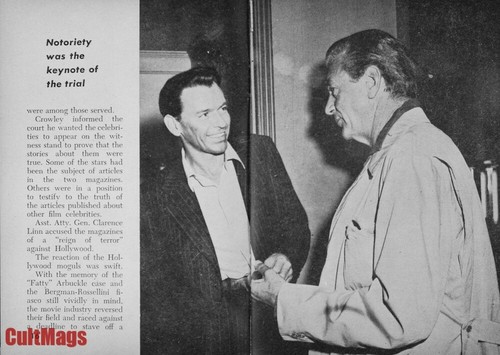 Inside 1957 Dec Vol 2 No 12 Ava Gardner Frank Sinatra Mae West digest cheesecake