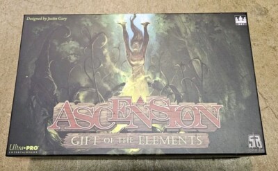 ASCENSION DECK BUILDING GAME: GIFT OF THE ELEMENTS  Sleeved ASCENSION SLEEVES 
