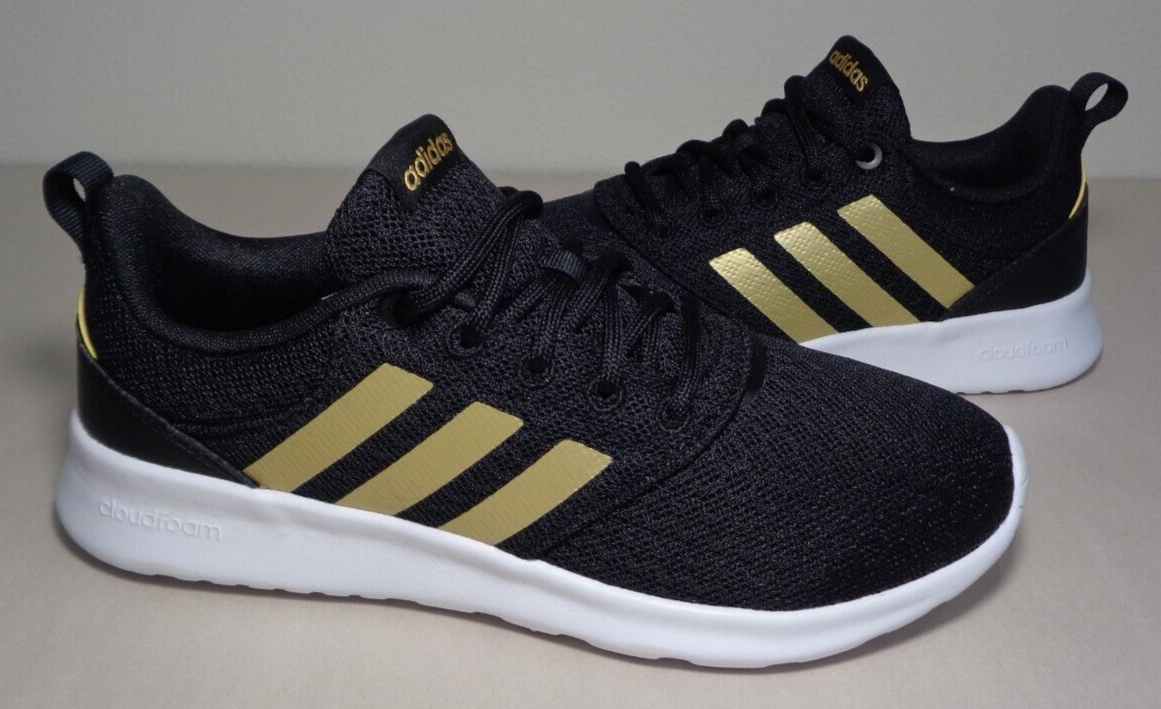 24karats - 24KARATS×adidas size→Ｌ Adidas Size 6 M QT RACER 2.0 Black / Gold / White Sneakers
