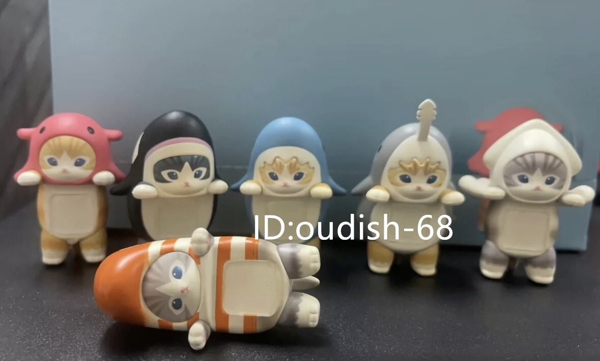 mofusand HIPPERS ミニフィギュアシュリンク付き 10個セット SNSで話題の「HIPPERS」と「mofusand」がコラボレーション