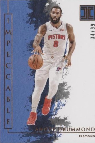 2019-20 Panini Impeccable - Andre Drummond #65