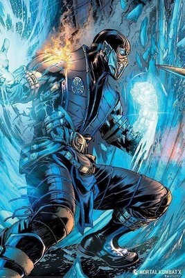 Mortal Kombat: Pyramid - Sub Zero (Poster Maxi 61X91,5 Cm) -