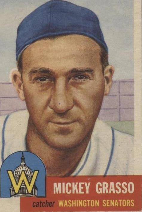 1953 Topps - Mickey Grasso #148