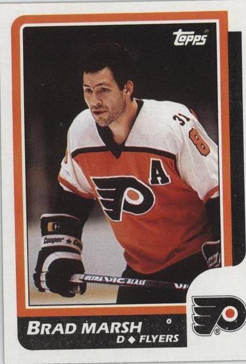 1986-87 Topps - Brad Marsh #175