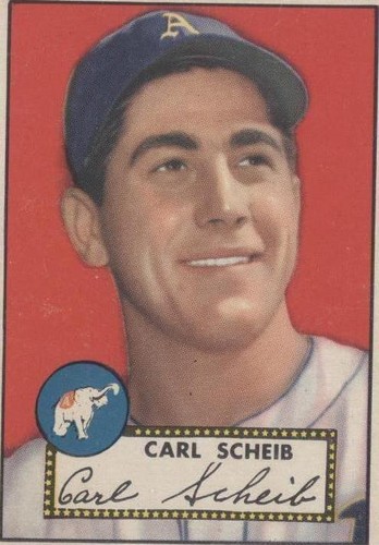 1952 Topps - Carl Scheib #116
