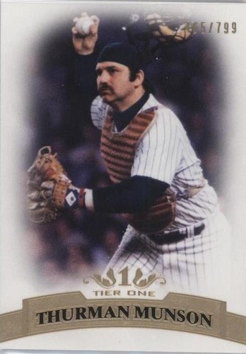 2011 Topps Tier One - Thurman Munson #15
