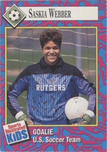 1993 Sports Illustrated for Kids Series 2 Saskia Webber #182