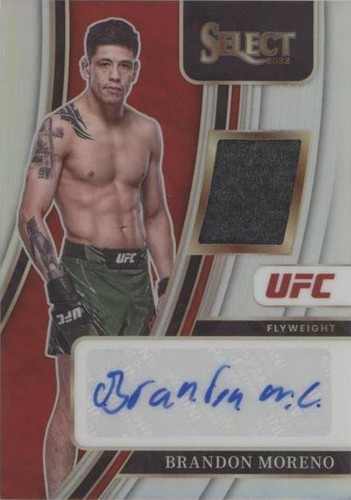 2022 Panini Select UFC - Brandon Moreno #AM-BMN