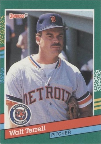1991 Donruss - Walt Terrell #717