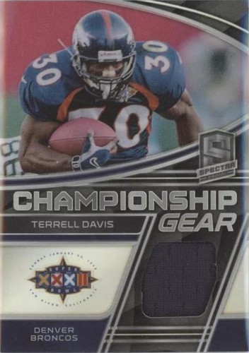 2022 Panini Spectra Terrell Davis #CG-TDA