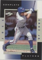 1998 Score Rookie Traded - Jose Cruz Jr. #4B