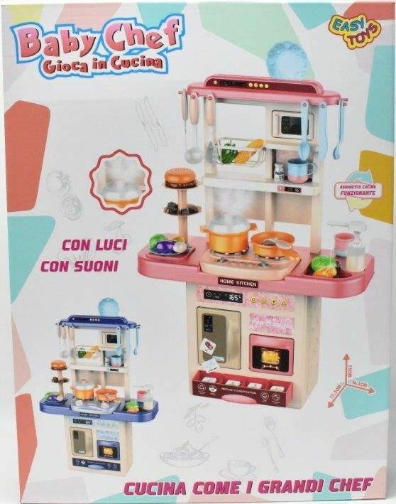 Baby Chef Gioca In Cucina Con Luci E Suoni Gioco Giocattolo Bambini sar