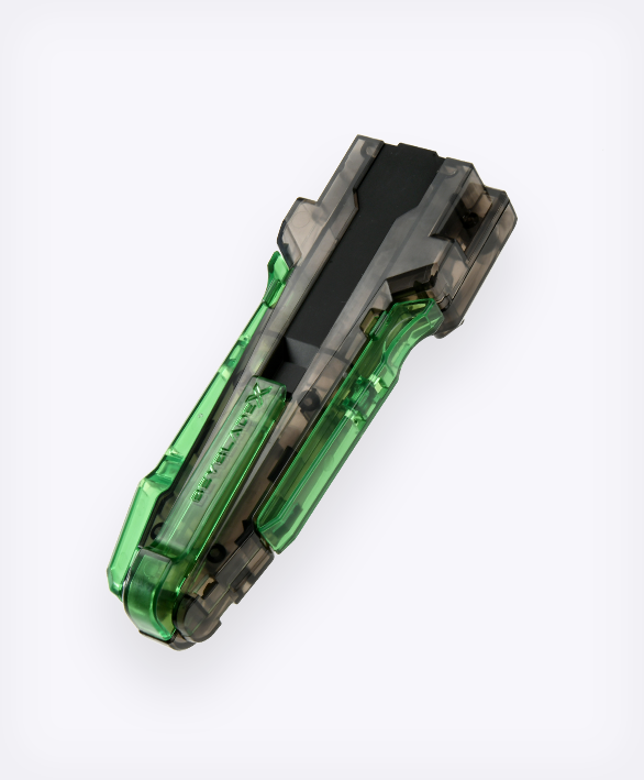 Beyblade BX-00 Custom Grip Clear Green x Black ver. Takara