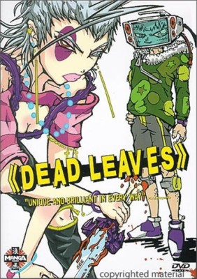 Dead Leaves (DVD, 2004) Japanese & English Language Options, Manga