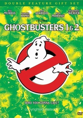 Ghostbusters Double Feature Gift Set. complete with scrapbook (DVD)