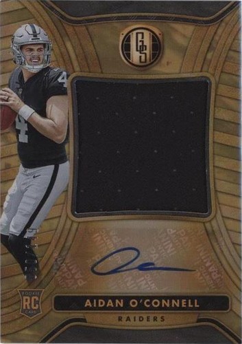 2023 Panini Gold Standard Aidan O'Connell #RAJ-1