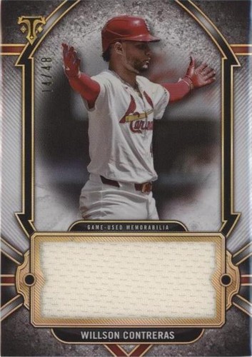 2024 Topps Triple Threads - Willson Contreras #SJR-WCO