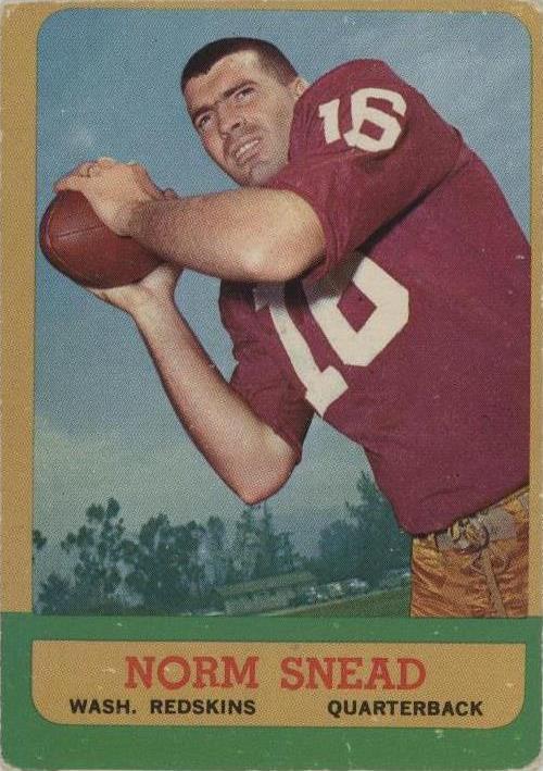 1963 Topps Norm Snead #158