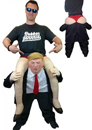 UPC 609015462461 - Adult Piggy Back Donald Trump Costume, Ride On Funny ...