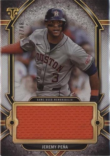 2024 Topps Triple Threads - Jeremy Pena #SJR-JP