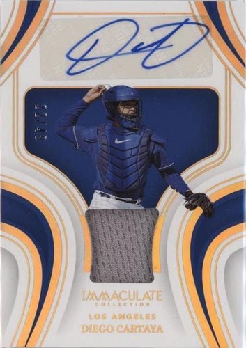 2023 Panini Immaculate Collection - Diego Cartaya #IMS-DC