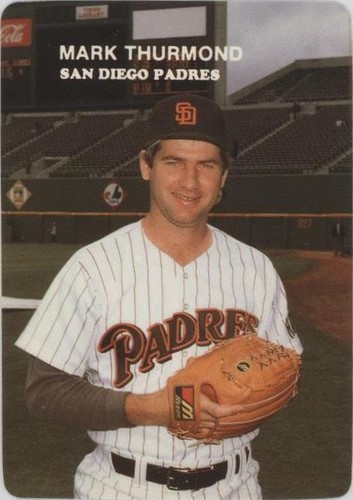 1985 Mother's Cookies San Diego Padres - Mark Thurmond #21
