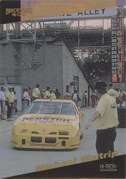 1995 Hi-Tech Brickyard 400 - Michael Waltrip #14