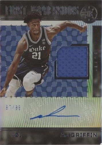 2022-23 Panini Chronicles Draft Picks - AJ Griffin #IL-AJG
