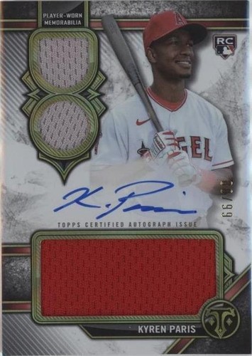 2024 Topps Triple Threads - Kyren Paris #RAR-KP