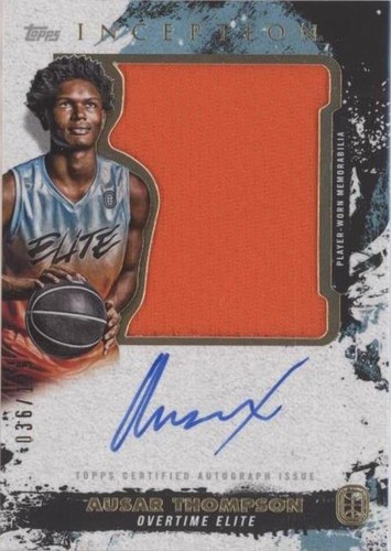 2021-22 Topps Inception OTE Overtime Elite - Ausar Thompson #IAJPC-ATH