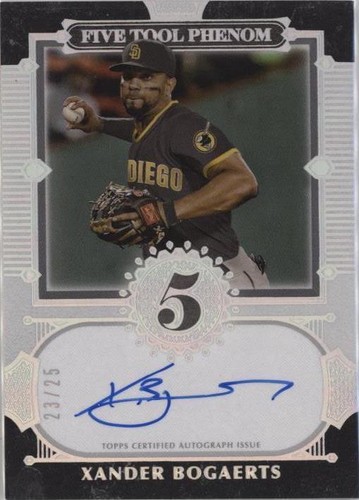 2023 Topps Five Star - Xander Bogaerts #FTP-XB
